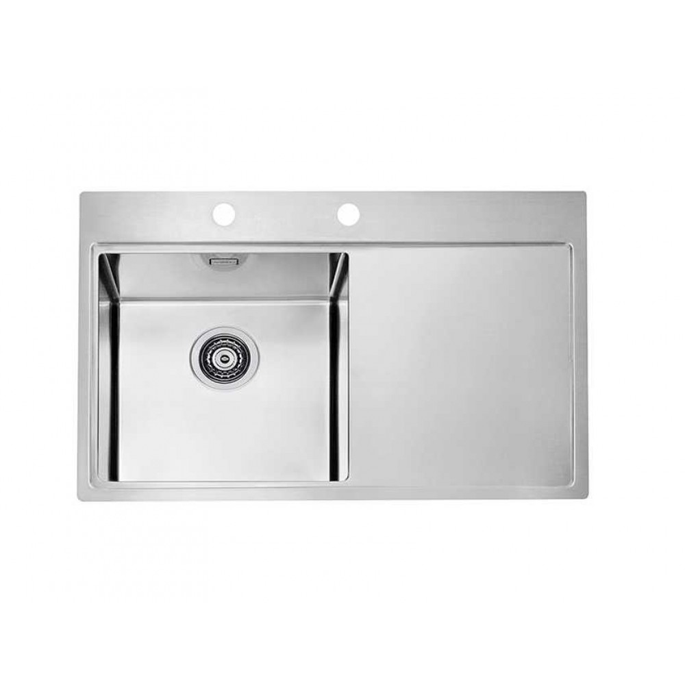 ALVEUS PURE 40L KMB-90 790X525 1X левая  нерж.сталь