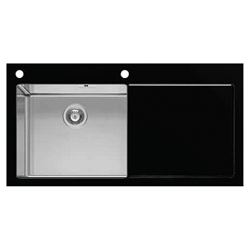 Imenza Charisma 1B 1D  (100X53) чёрная (чаша слева)